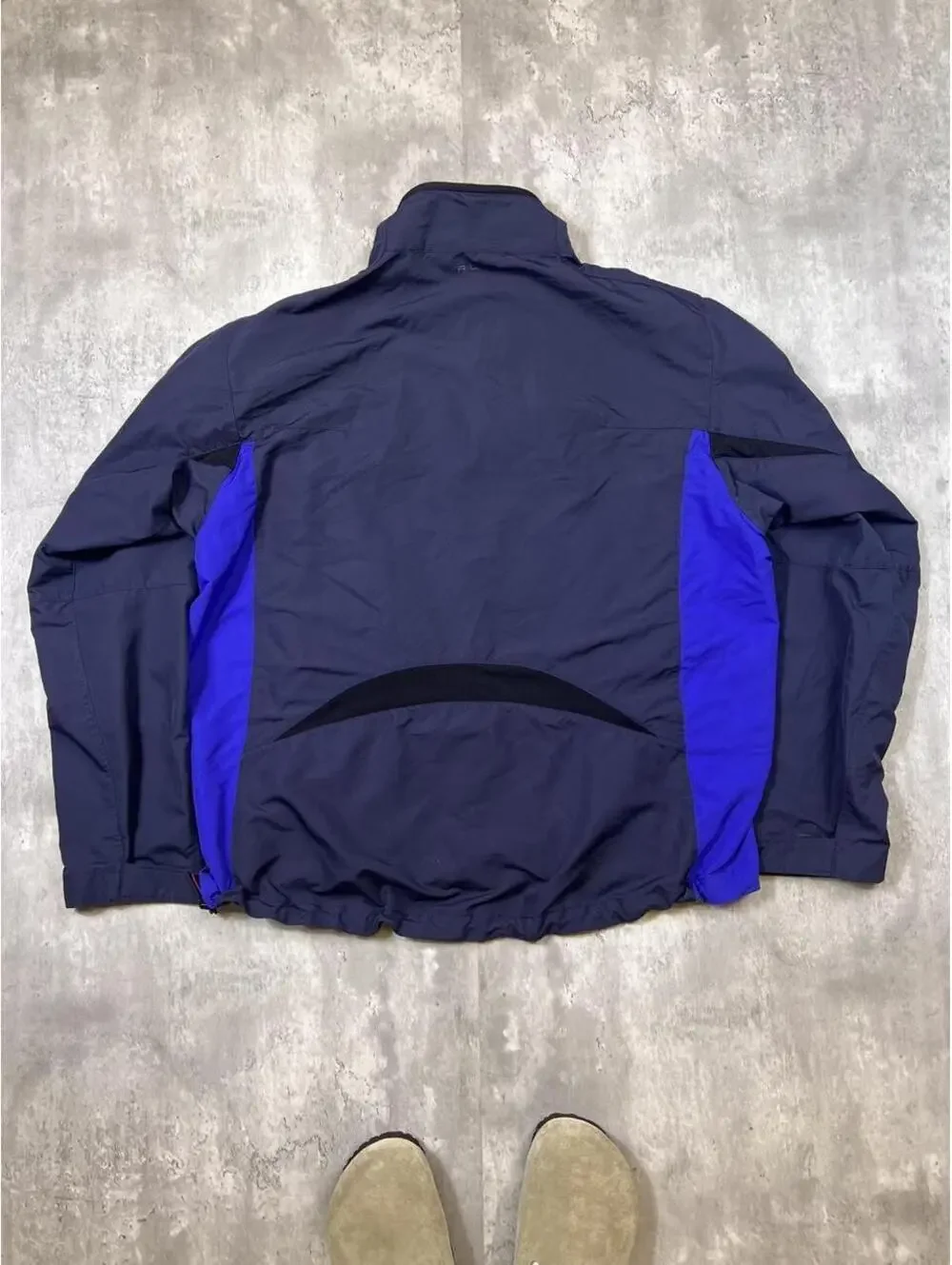 Vintage Polo Ralph Lauren Polo RL Jacket Navy Blue